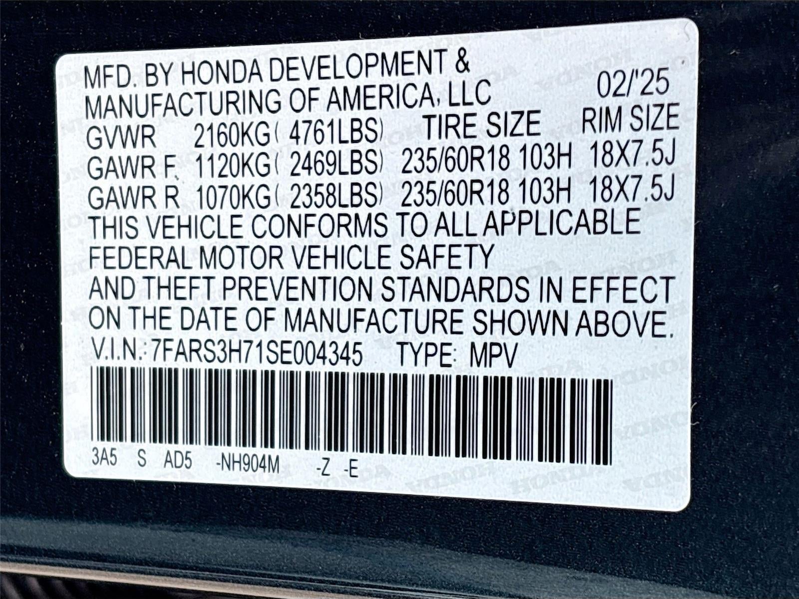2025 Honda CR-V EX-L