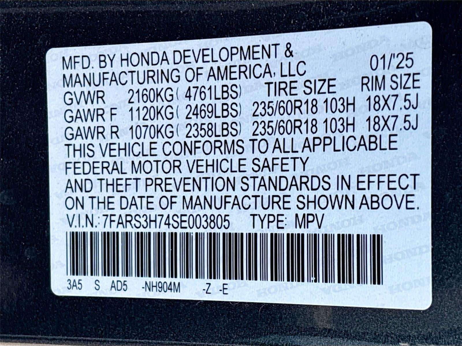 2025 Honda CR-V EX-L