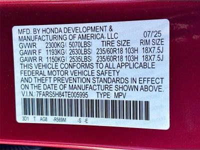 2026 Honda CR-V Hybrid Sport-L