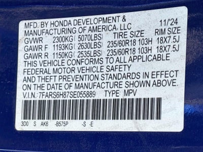 2025 Honda CR-V Hybrid Sport-L