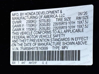 2026 Honda CR-V Hybrid Sport Touring