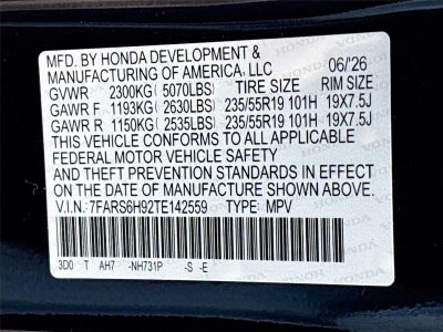 2026 Honda CR-V Hybrid Sport Touring