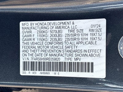 2024 Honda CR-V Hybrid Sport Touring