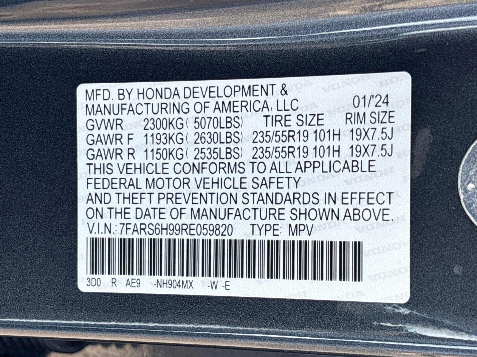 2024 Honda CR-V Hybrid Sport Touring