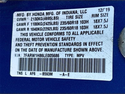 2020 Honda CR-V EX-L