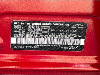 2024 Mitsubishi Outlander Sport SE