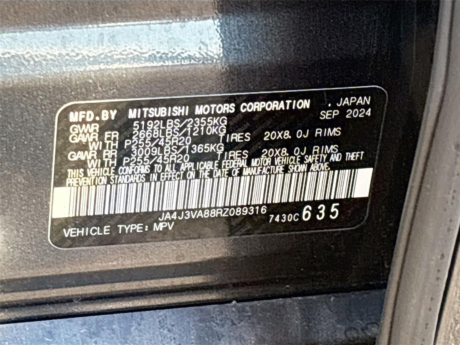 2024 Mitsubishi Outlander SE