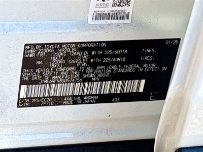 2025 Toyota RAV4 Hybrid XSE