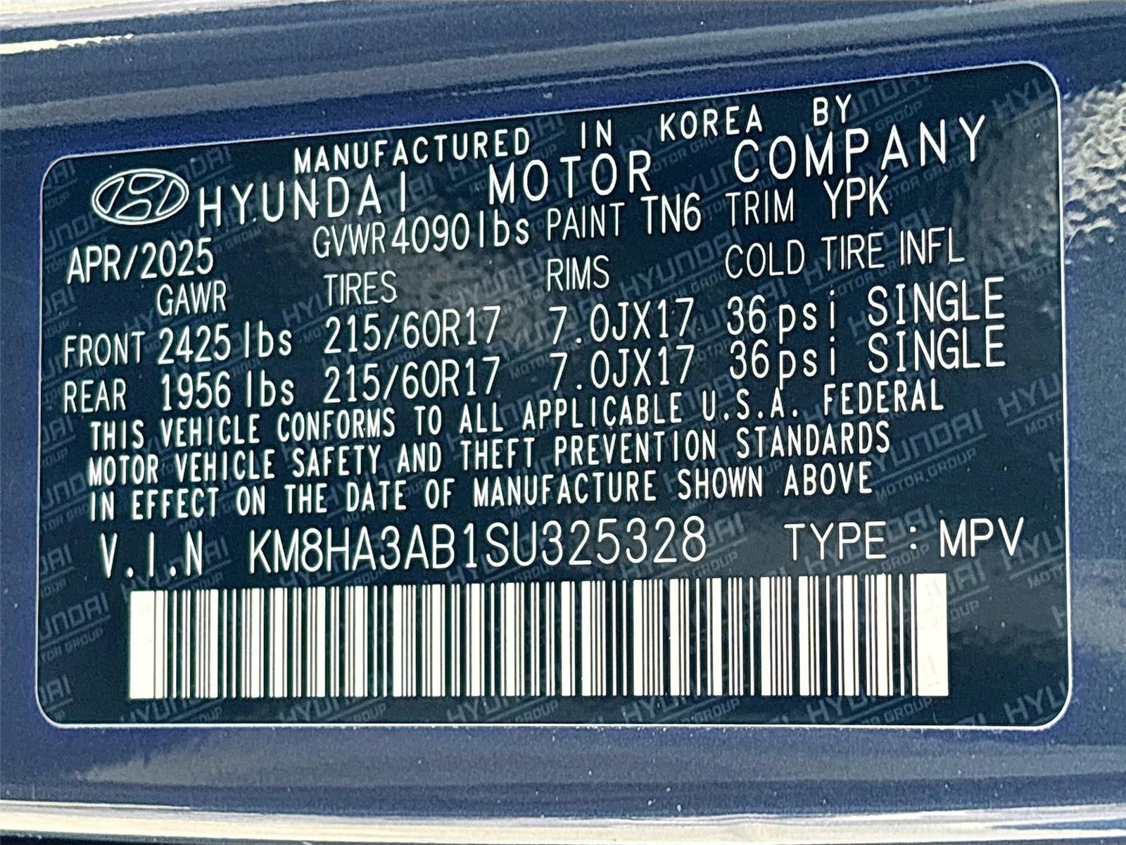 2025 Hyundai Kona SE