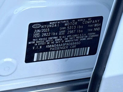 2023 Hyundai IONIQ 6 SEL