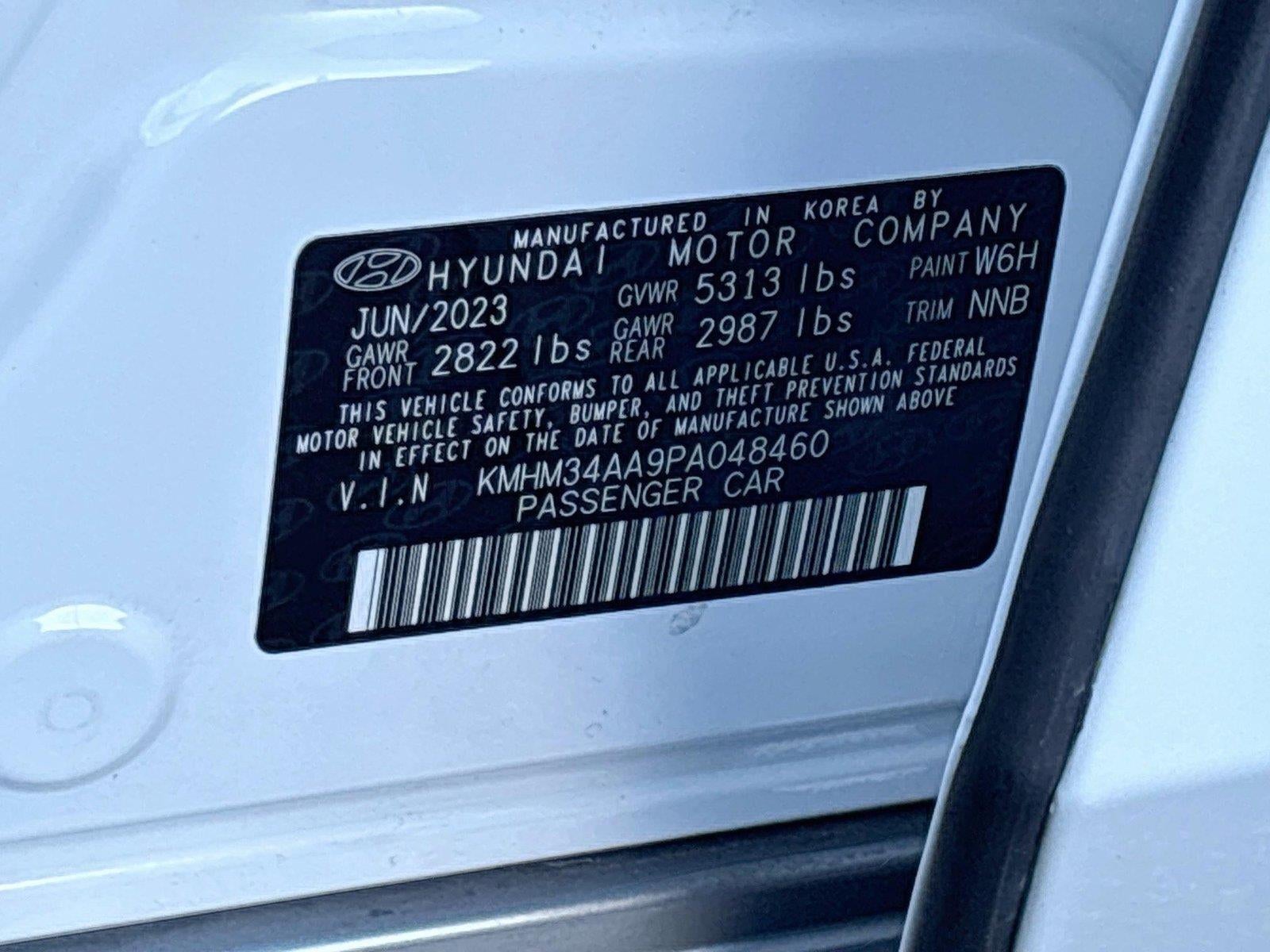 2023 Hyundai IONIQ 6 SEL