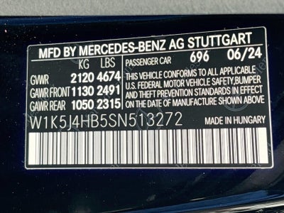 2025 Mercedes-Benz CLA CLA 250