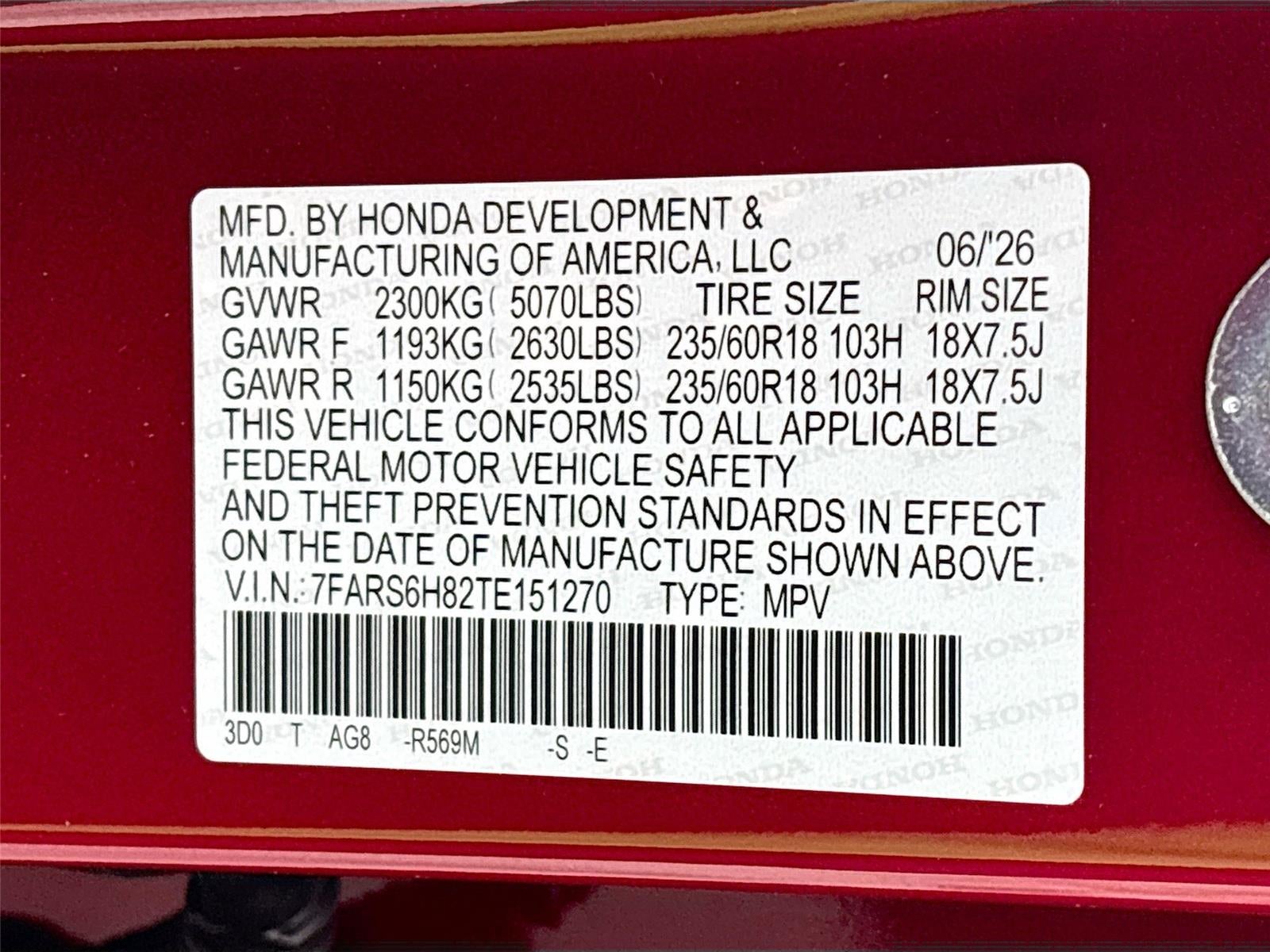 2026 Honda CR-V Hybrid Sport-L