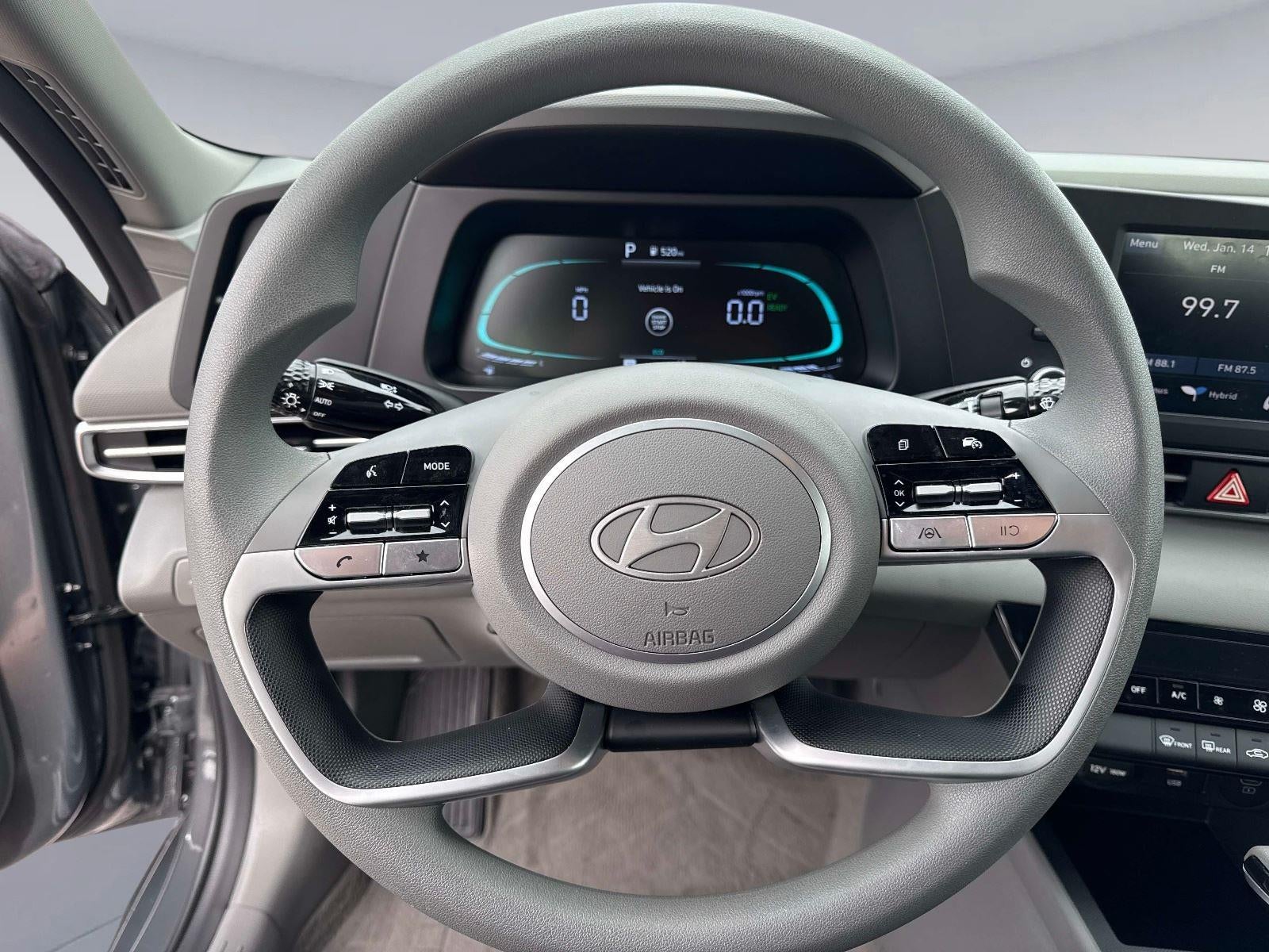 2025 Hyundai Elantra Hybrid Blue