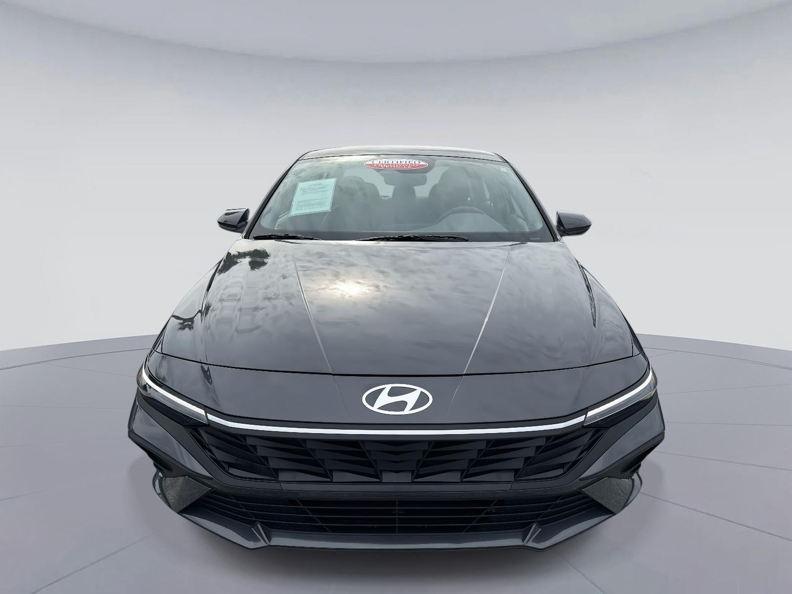 2025 Hyundai Elantra Hybrid Blue