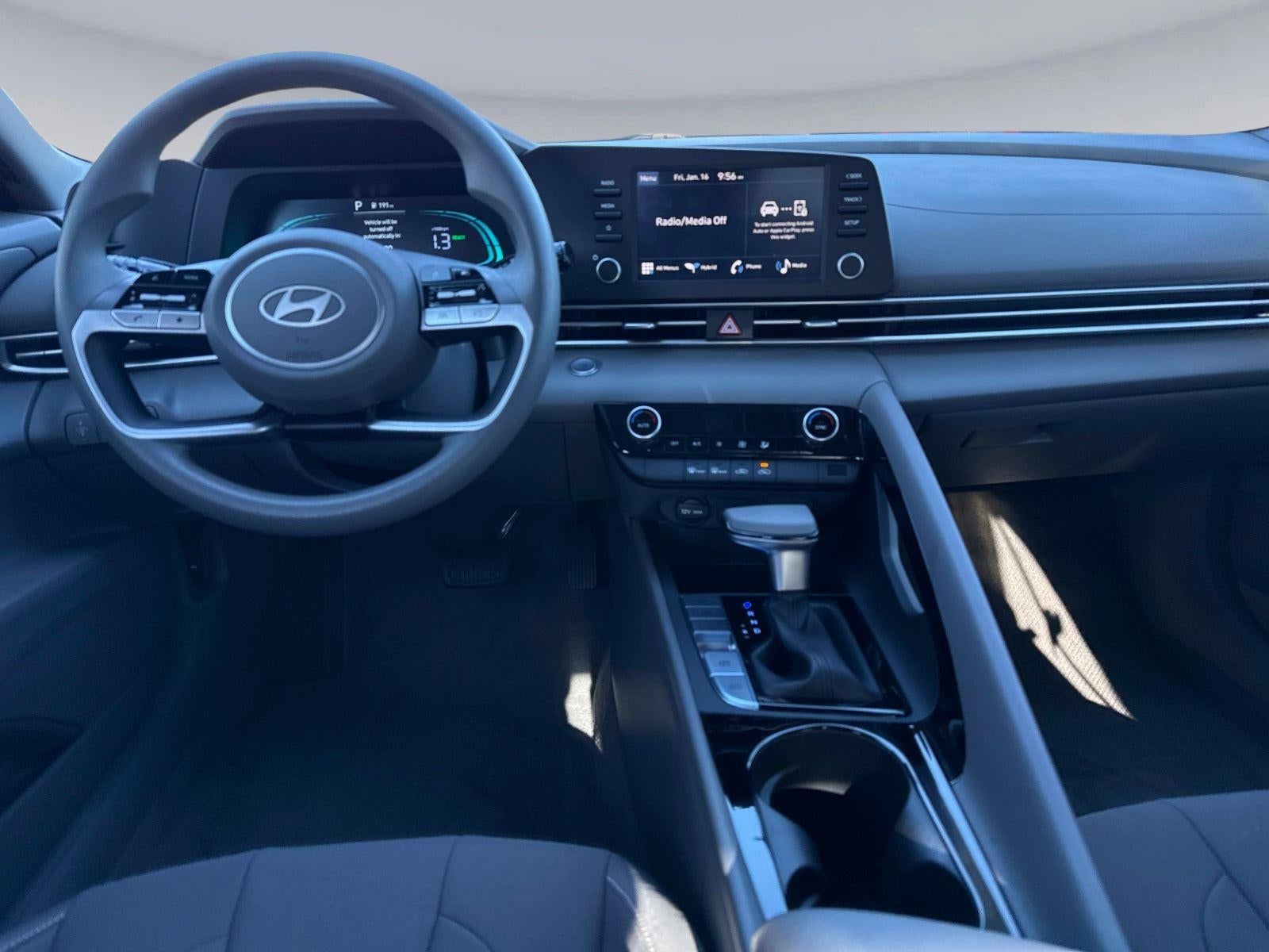 2025 Hyundai Elantra Hybrid Blue