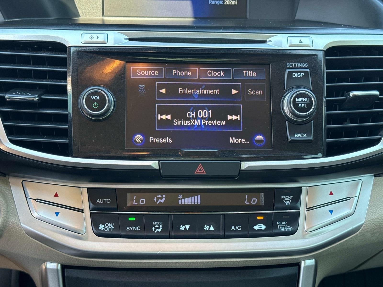 2015 Honda ACCORD Base