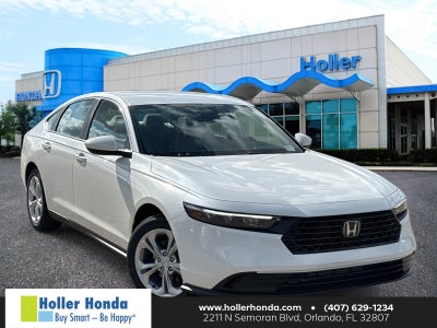 2025 Honda Accord Sedan LX