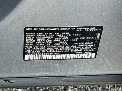 2025 Volkswagen ATLAS SE 2.0T SE w/Technology