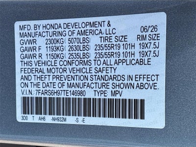 2026 Honda CR-V Hybrid Sport Touring