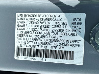 2026 Honda CR-V Hybrid Sport Touring