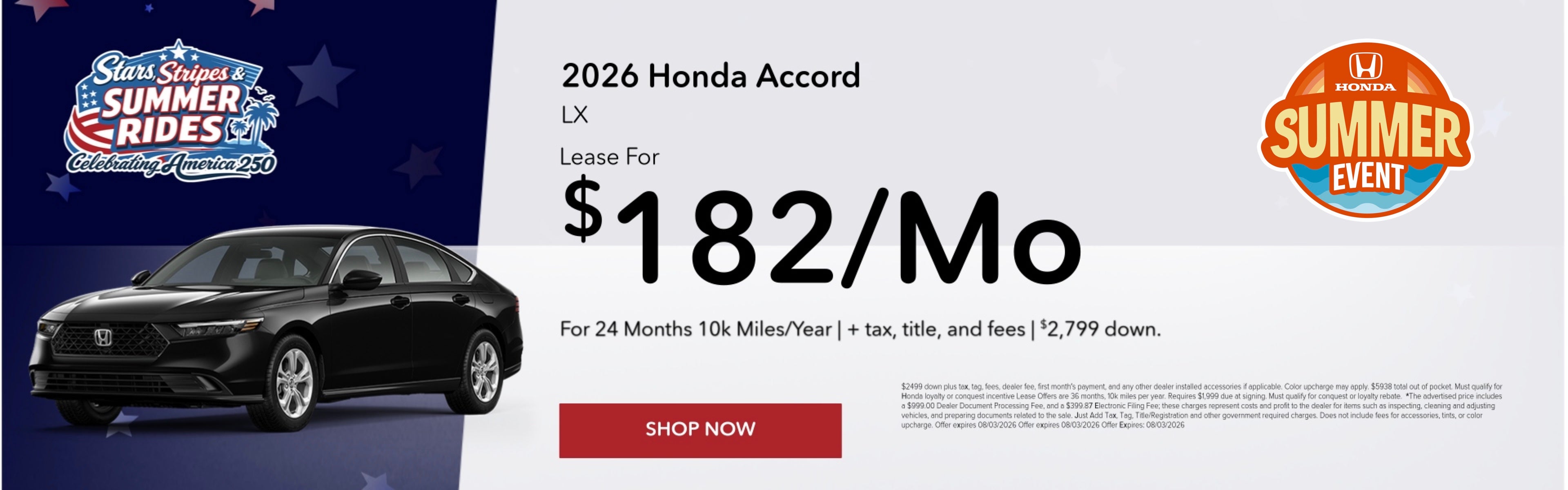 Accord Offer