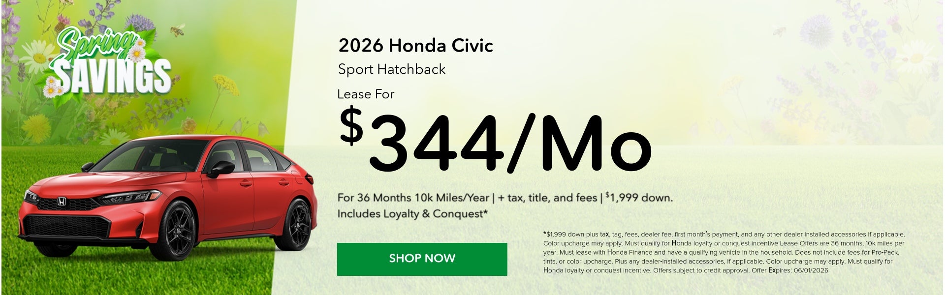 Civic offer
