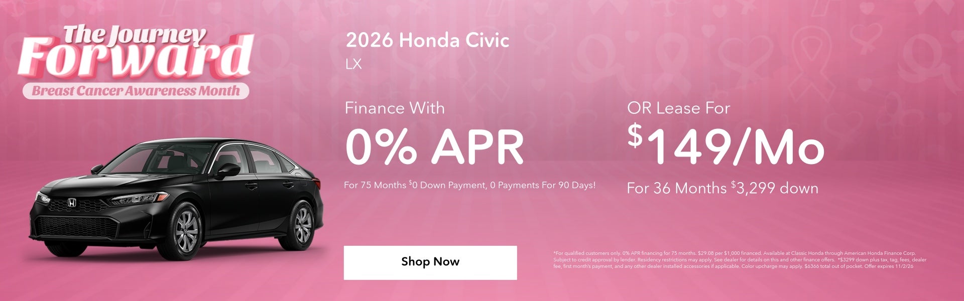 2026 Civic Offer