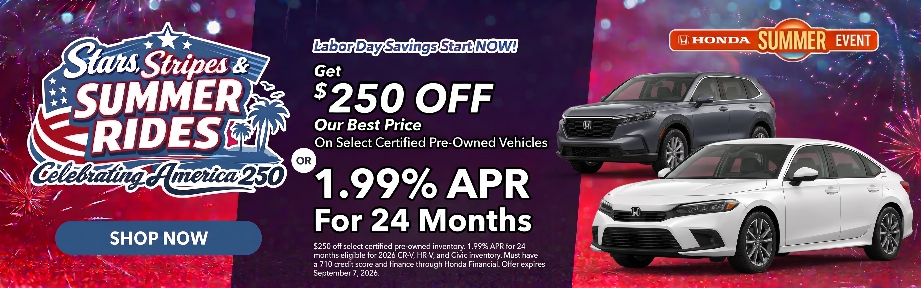 $250 Off CPO