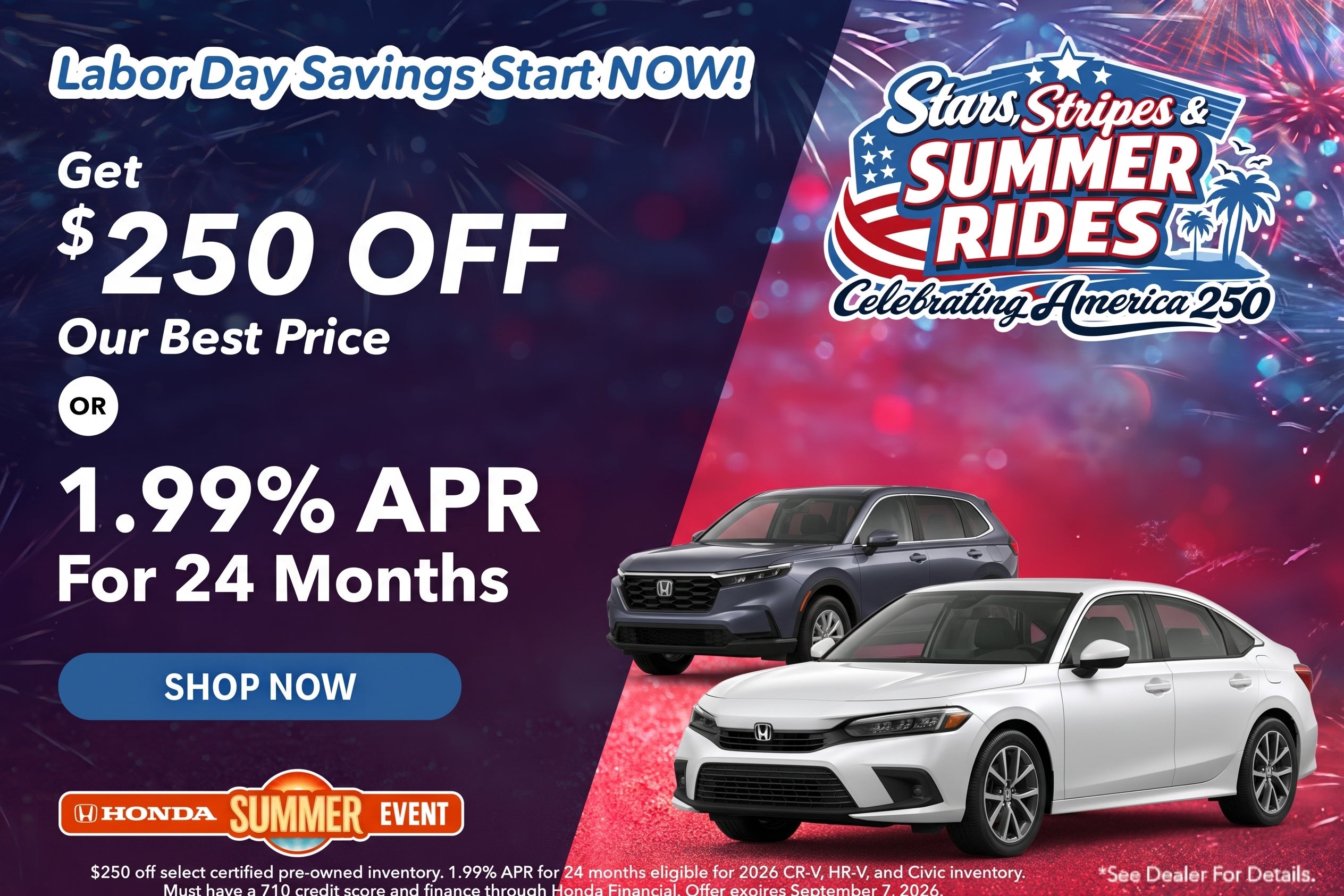$250 Off CPO
