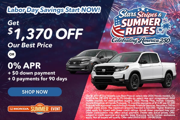 $1,370 Off Our Best Price
