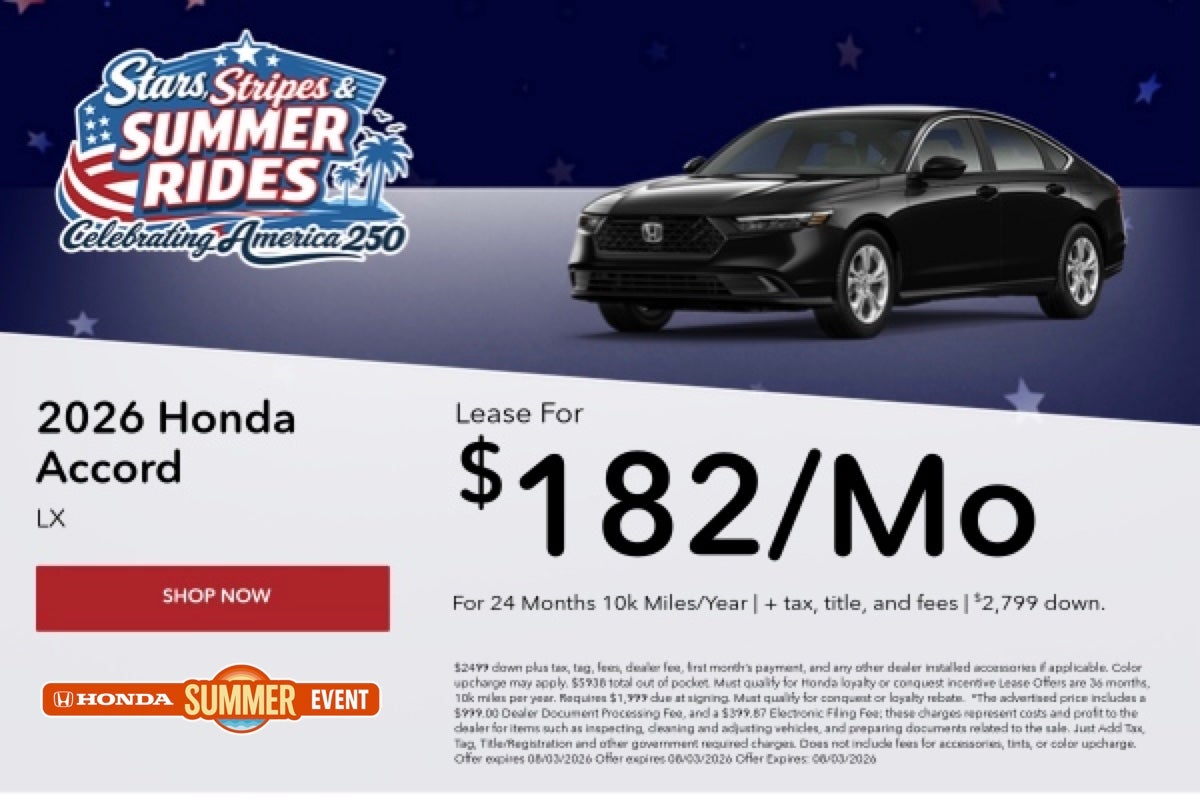 Accord Offer