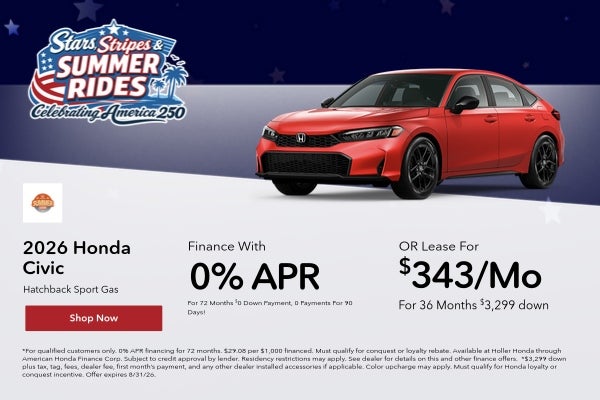 2026 Civic Offer