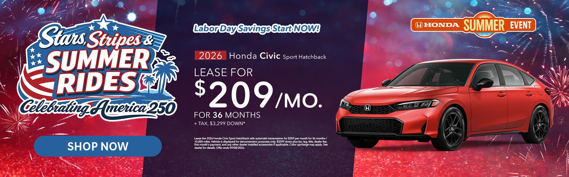 2026 Civic Offer