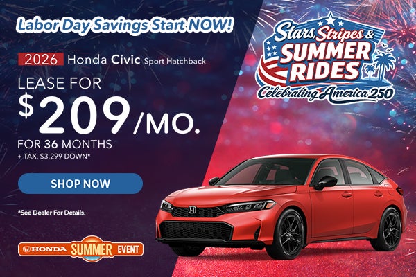 2026 Civic Offer