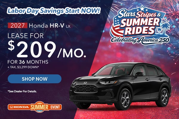 2027 HR-V Offer